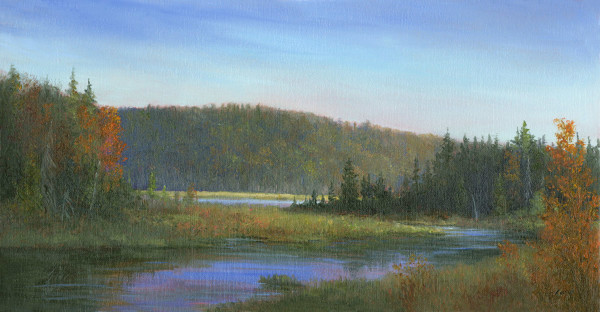 Raquette River, Alive with Color by Tarryl Gabel