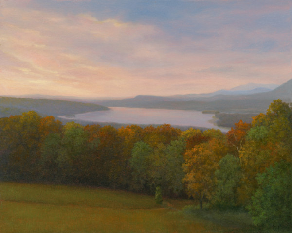 Autumn Sunrise- Olana by Tarryl Gabel