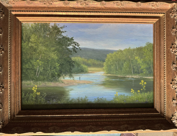 Fishing the Ausable by Tarryl Gabel