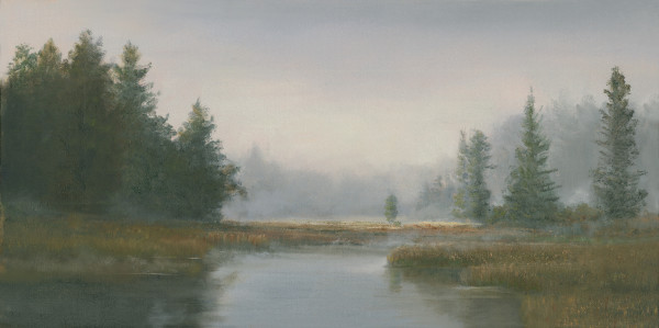 Misty Morning- MIller's Pond by Tarryl Gabel