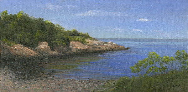 Folly Cove- Rockport MA by Tarryl Gabel