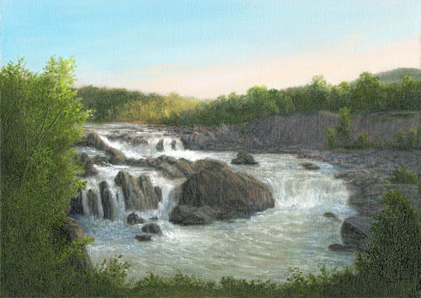 Roaring Great Falls by Tarryl Gabel, Image 1.
