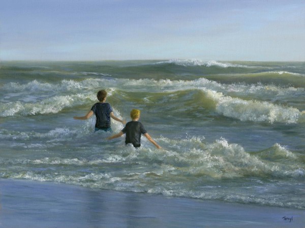 Jumping Waves by Tarryl Gabel