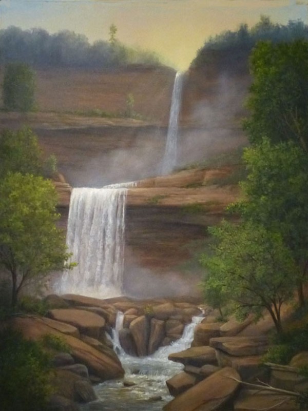 Kaaterskill Falls- Spring by Tarryl Gabel