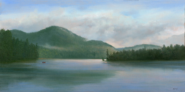 Mirror Lake Mist by Tarryl Gabel