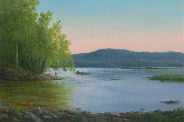 Morning Catch, Susquehanna River by Tarryl Gabel