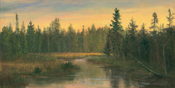 First Light Adirondack Marsh by Tarryl Gabel