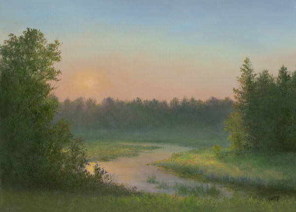 Misty Sunrise Chippewa Creek