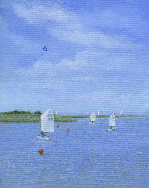 Opti's Sailing, Little Egg Harbor, LBI by Tarryl Gabel