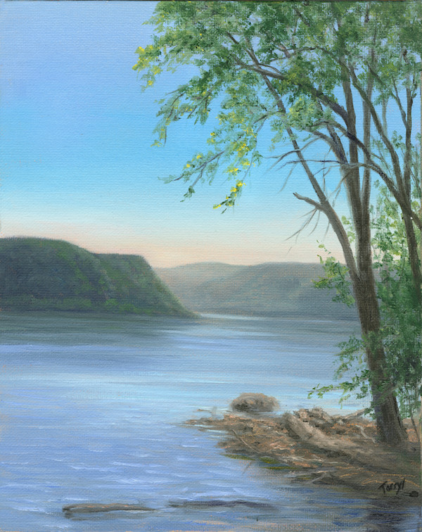 Peaceful Morning along the River by Tarryl Gabel, Image 1.