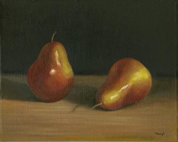 A couple of pears by Tarryl Gabel