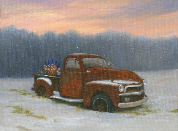 The Patriot- Red Chevy by Tarryl Gabel