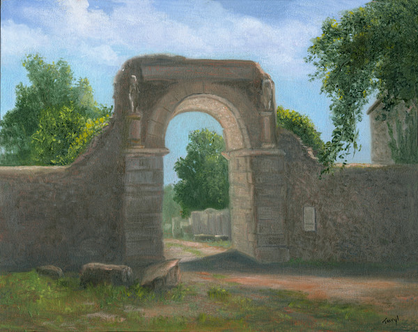 Portal to the Past, Altilia,-Roman Ruins by Tarryl Gabel, Image 1.
