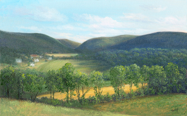 Schuylkill Gap from afar by Tarryl Gabel, Image 1.
