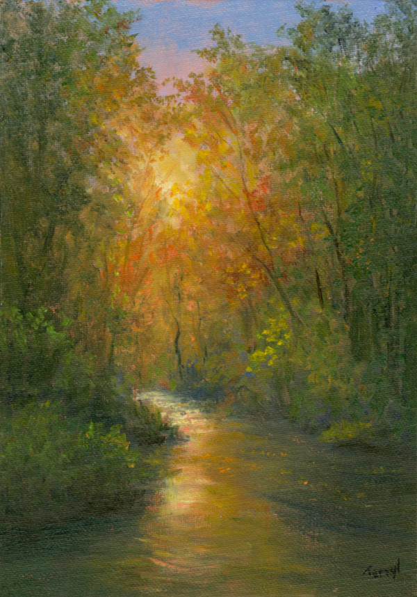 Sun Breaking through by Tarryl Gabel