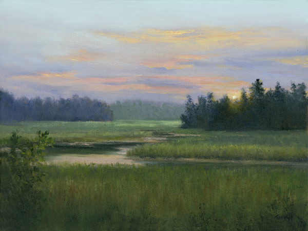 Sunrise, Crooked Creek Marsh by Tarryl Gabel