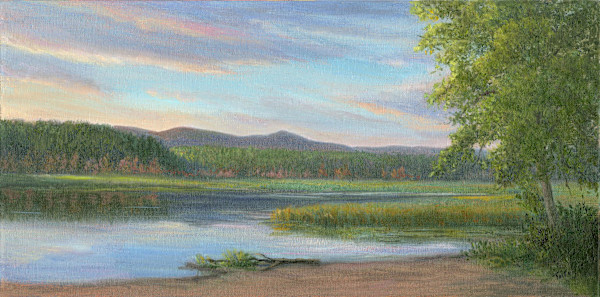 Morning at Ausable Point by Tarryl Gabel