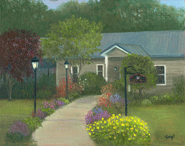 Grovedale Tasting Room, Wyalusing by Tarryl Gabel