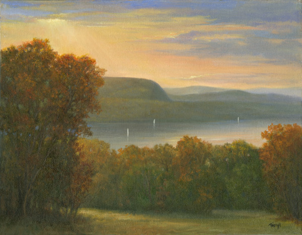 Vanderbilt-October Sunset by Tarryl Gabel