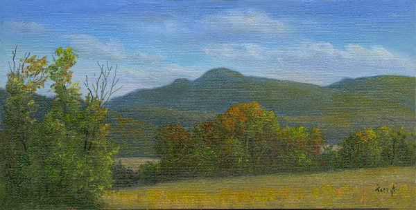 View of the Catskills by Tarryl Gabel
