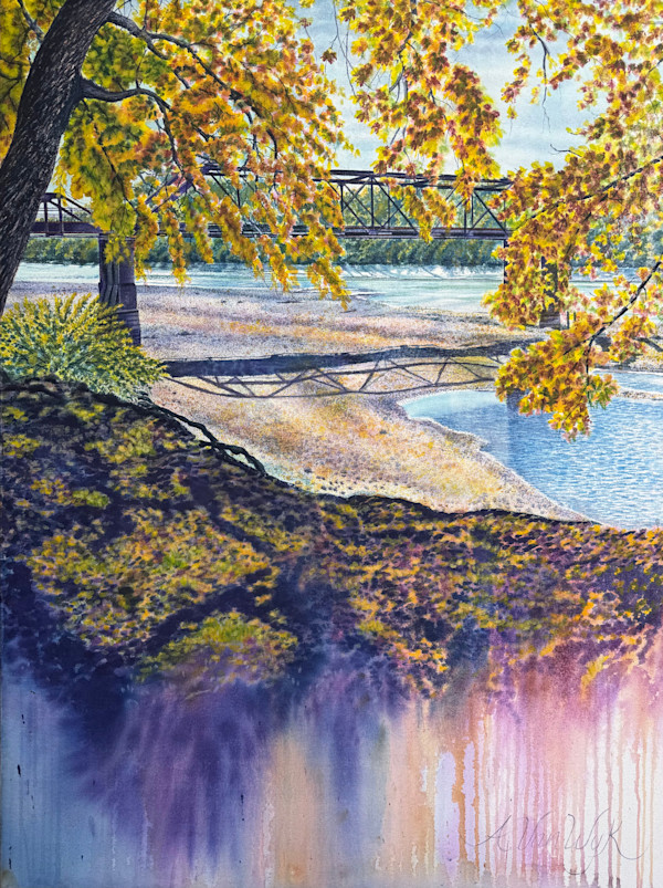 Horn's Ferry Bridge by Andrea VanWyk, Image 1.