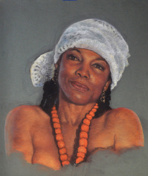 Portrait of Ada Ejikeme   (aka Study for Ada Ejikeme) by Merrilyn Duzy