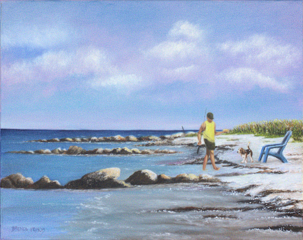 BUDDY FISHING by Brenda Francis, Image 1.