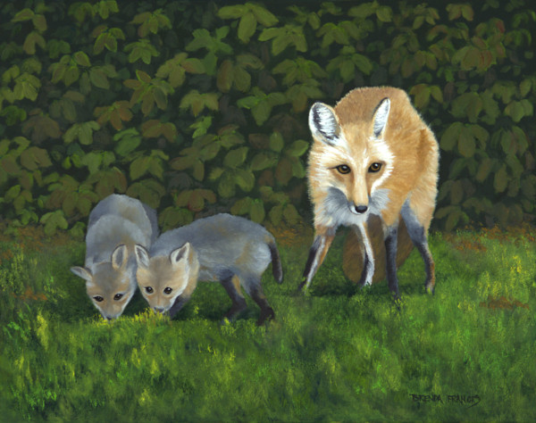 OUTSIDE THE DEN by Brenda Francis