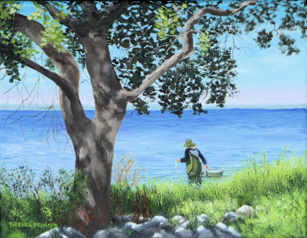 WADE FISHING by Brenda Francis, Image 1.