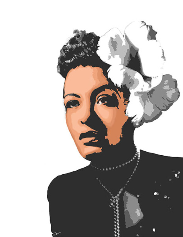 Billie Holiday by Cheyenne Coston