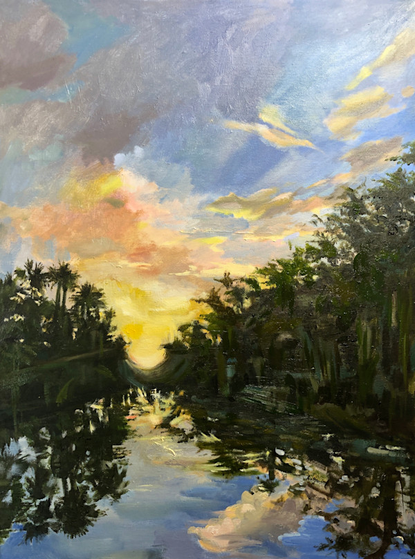 Hickey’s Creek, Winter Sunrise by Monica Dix