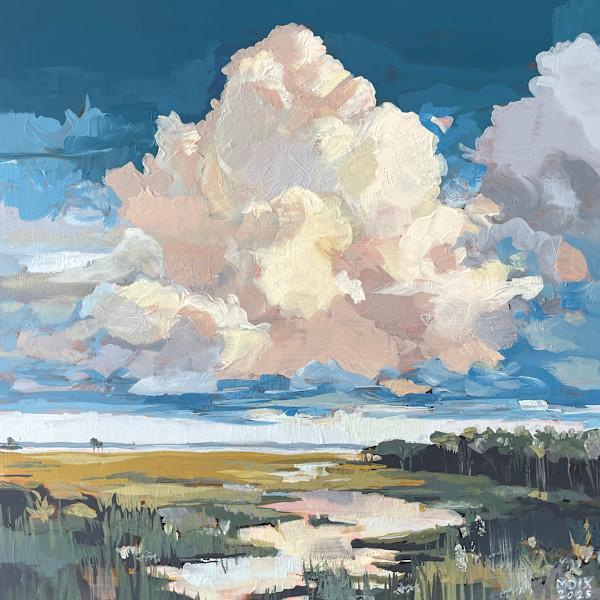 Big Clouds on the Edge of Town by Monica Dix