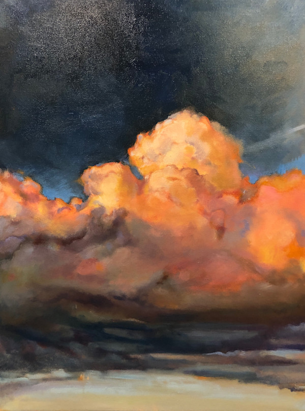 Summer Clouds at Hillsdale College by Monica Dix