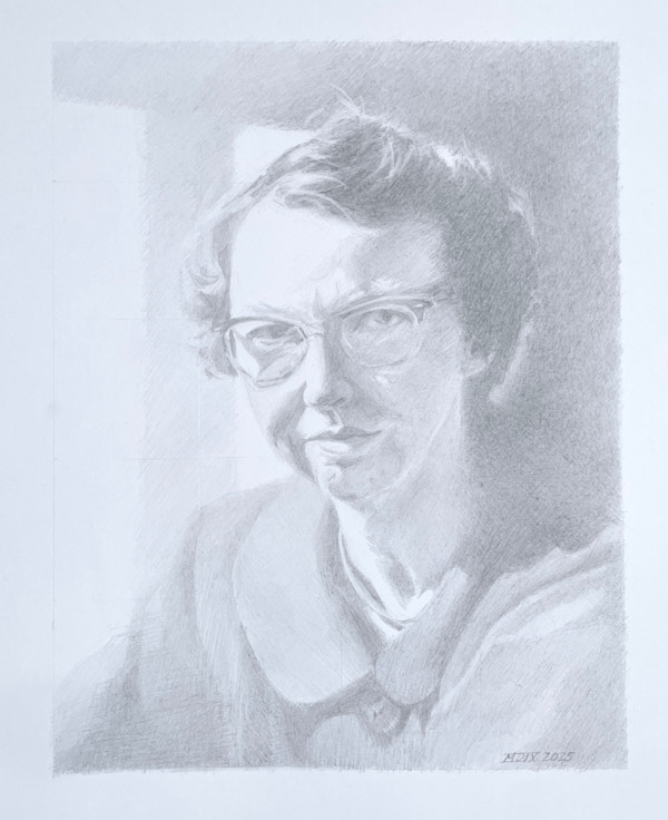 Flannery O'Connor by Monica Dix