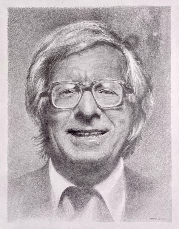 Ray Bradbury by Monica Dix