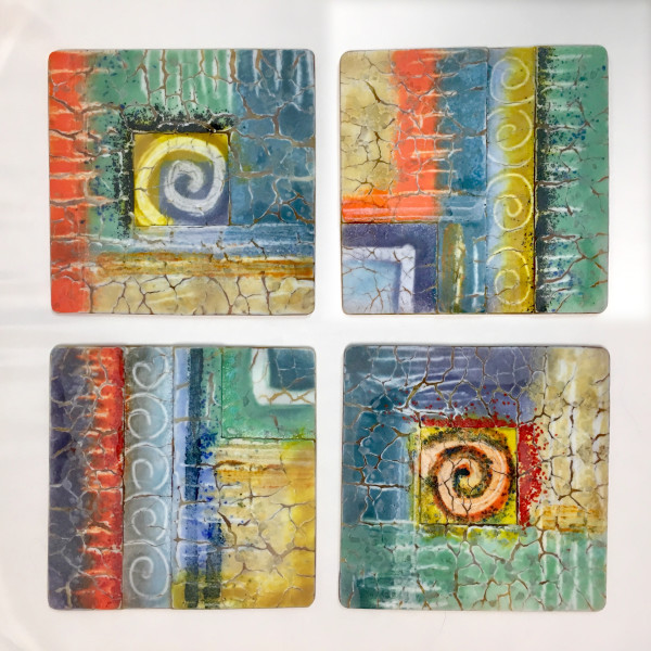 Abstract Quad by Nancy Cann