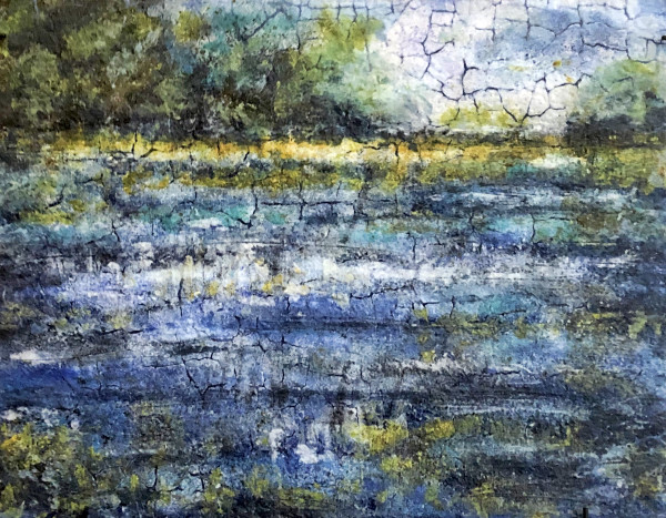 Blue Pond by Nancy Cann