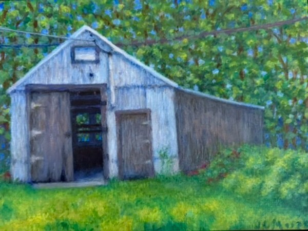 Wolfes Neck BullPen, Freeport, ME by Janice L. Moore