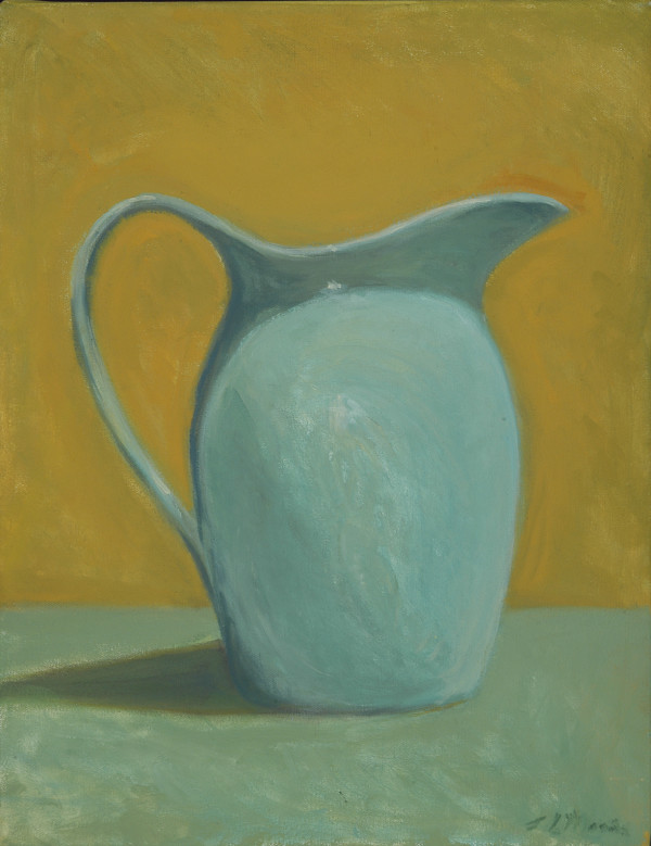 Blue Pitcher by Janice L. Moore