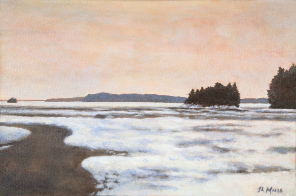 Googin's Island, Winter by Janice L. Moore