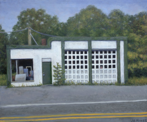 BA Station, Barton (Jack Gillespie's Garage) by Janice L. Moore