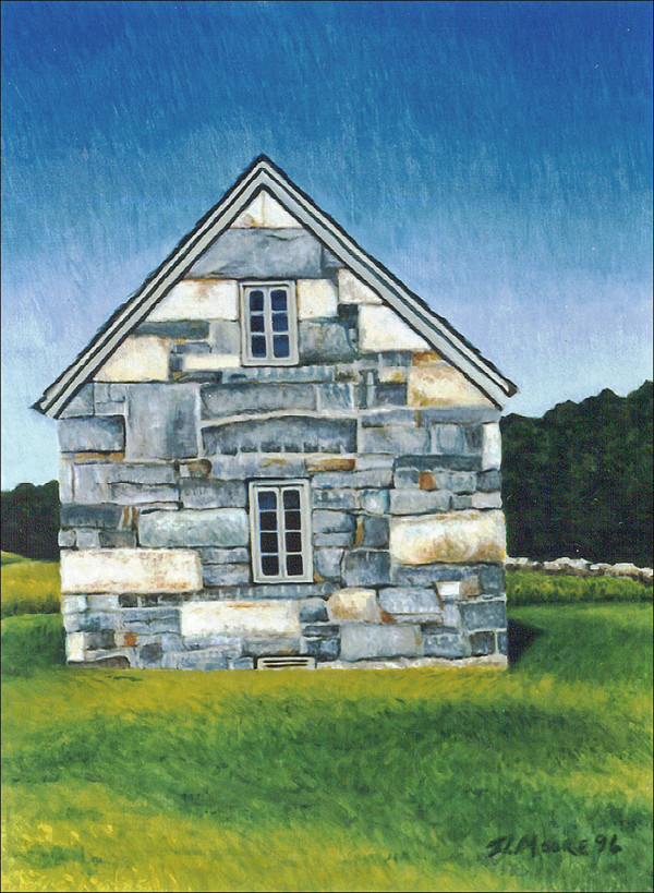 Stone House, Port Clyde by Janice L. Moore
