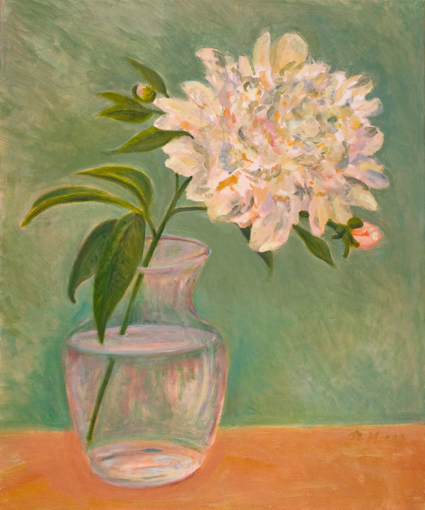 White Peony by Janice L. Moore