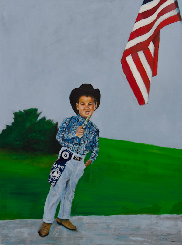PLAYING COWBOY by Brent Godfrey, Image 1.