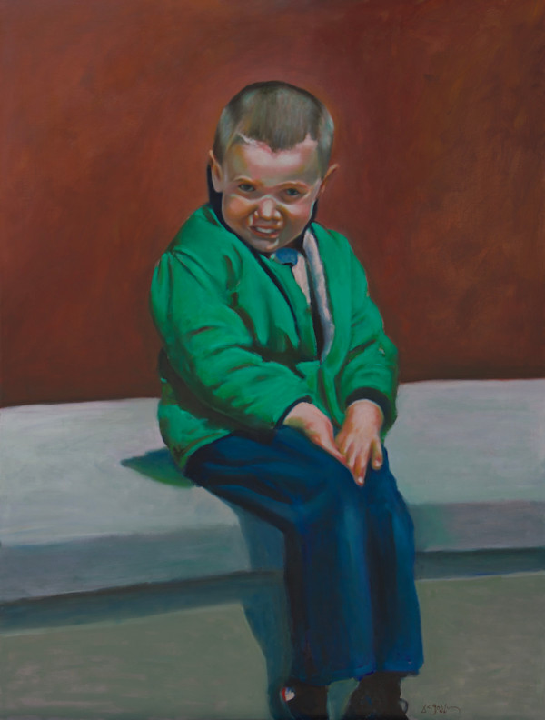 BOY IN GREEN JACKET by Brent Godfrey, Image 1.