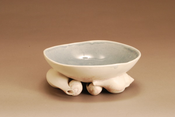 Shell-Footed Bowl by Deb Saravolatz