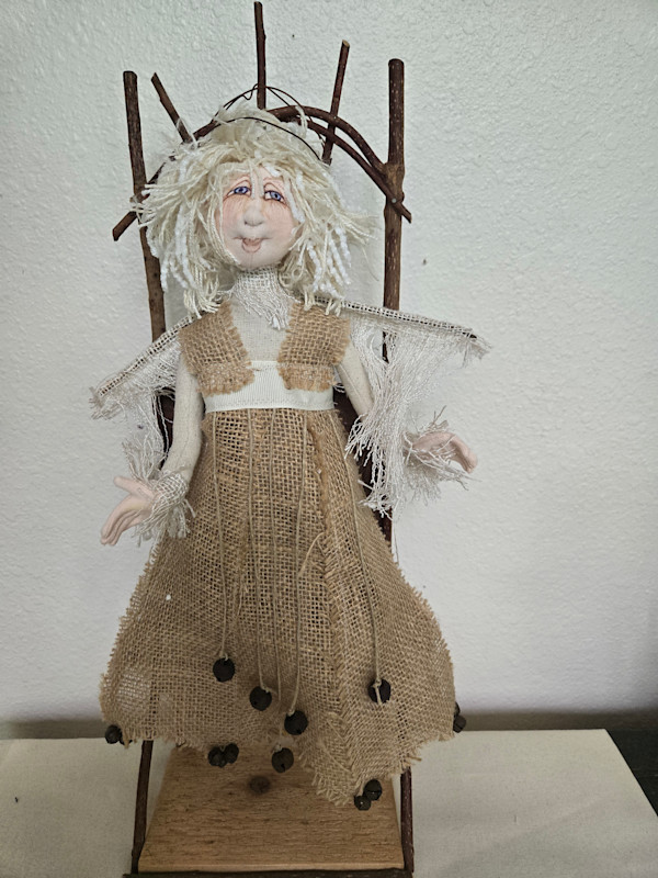 Rustic Angel with Stand by Charlie Patricolo