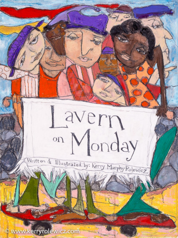 Lavern on Monday / Front Cover by Kerry Murphy Rolewicz, Image 1.