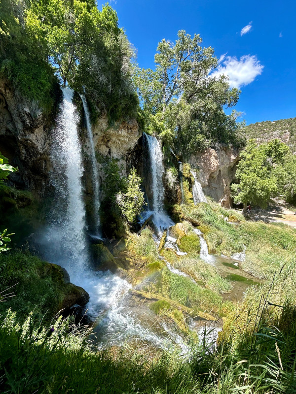 Rifle Falls State Park – Colorado by Allison Carroll