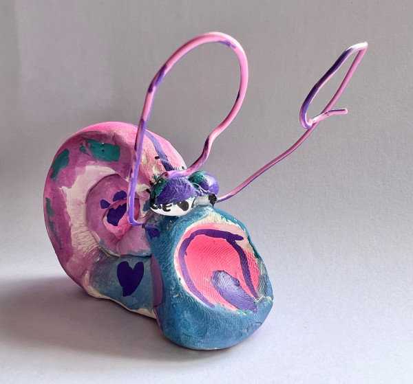 Slugger the Snail by Evelyn Mettam, daughter of Laura Mettam